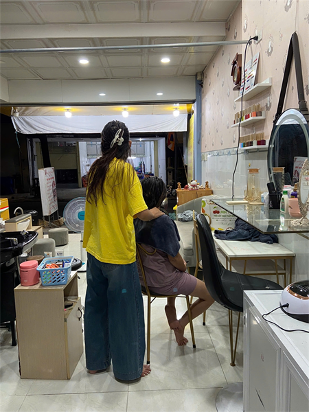 Hình ảnh gội đầu tại Phan Thiết4